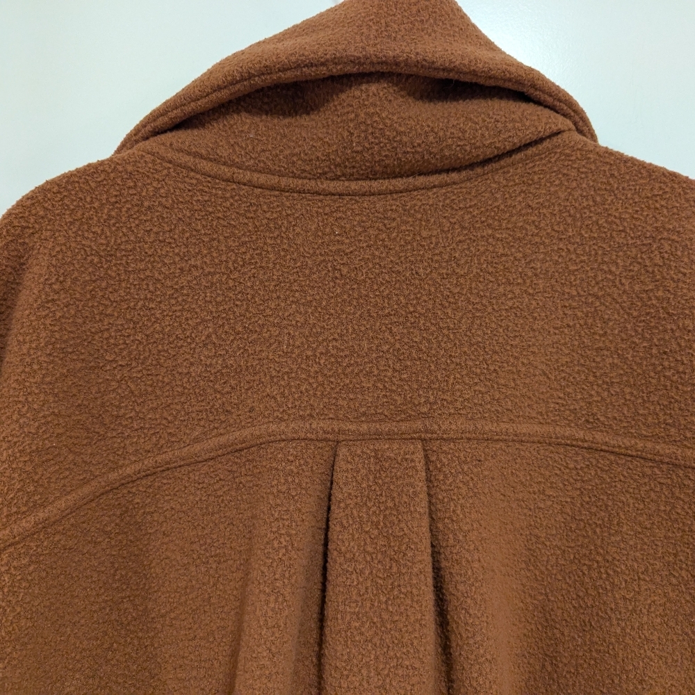 Free People Beach All Time Henley Desert Topaz Tan Pullover Fleece Size L - Picture 8 of 15